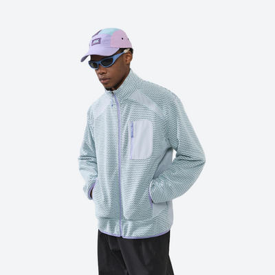 Hex Honeycomb Fleece Jacket - Unisex