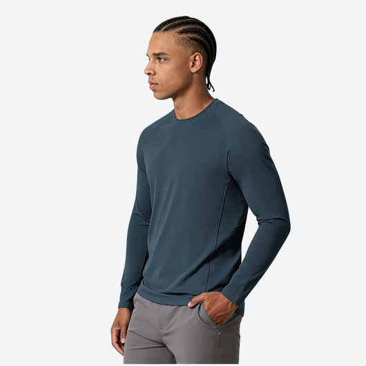 Merino Wool Quick-Dry Base Layer Top – Male