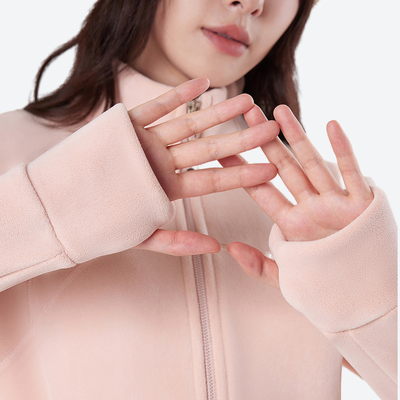 Plush Women's Slim Fit Fleece Jacket