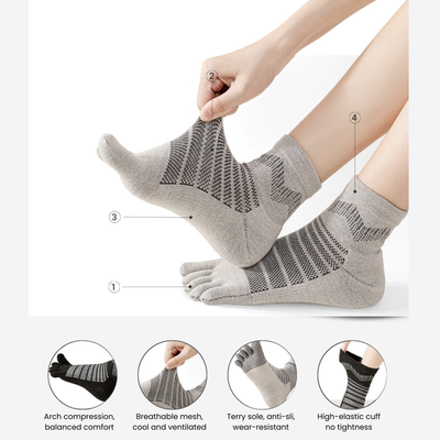 Merino Wool Toe Socks – Blister-Free, Cushioned