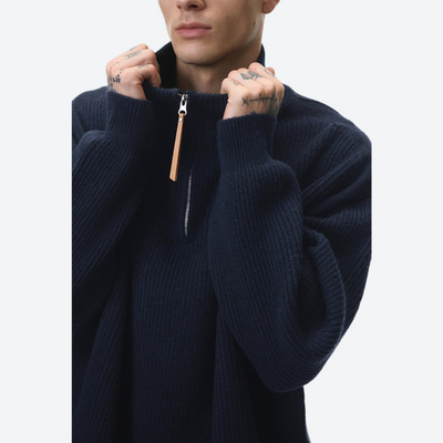 Flock BoxFleece Half-Zip Sweatshirt/Wool Sweater - Unisex
