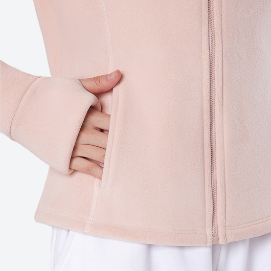 Plush Women's Slim Fit Fleece Jacket