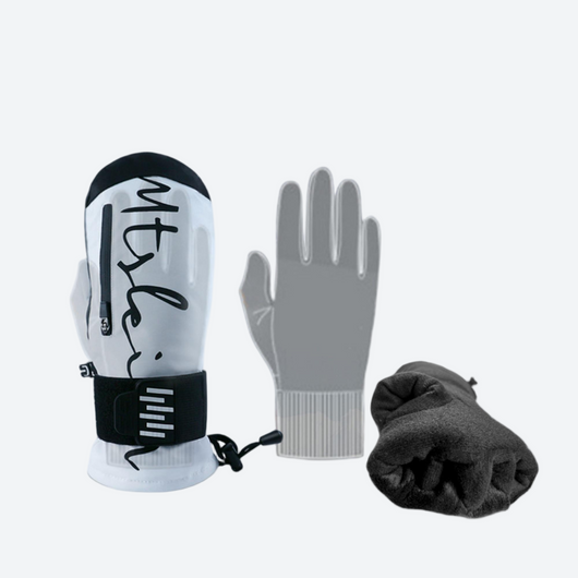 Vanguard KEVLAR Removable Wrist Guard Snow Mittens