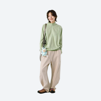 Flock BoxFleece Half-Zip Sweatshirt/Wool Sweater - Unisex