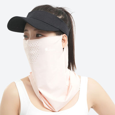 Shield Face Mask – UPF50+ Full-Spectrum｜Ice-Silk｜Breathable Mesh