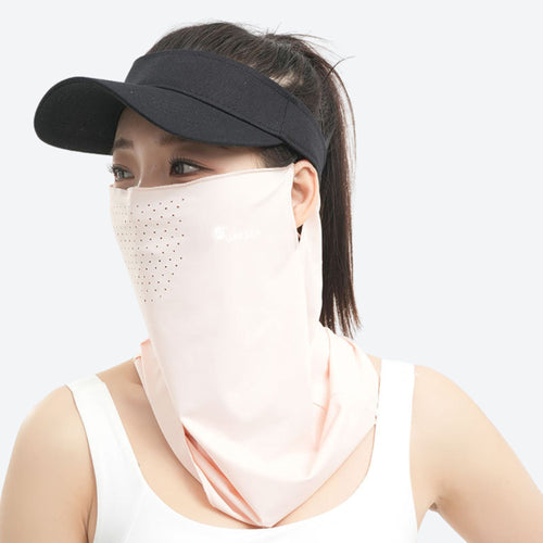 Shield Face Mask – UPF50+ Full-Spectrum｜Ice-Silk｜Breathable Mesh