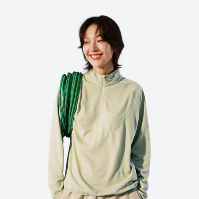 Flock BoxFleece Half-Zip Sweatshirt/Wool Sweater - Unisex