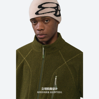 Hex Honeycomb Fleece Jacket - Unisex
