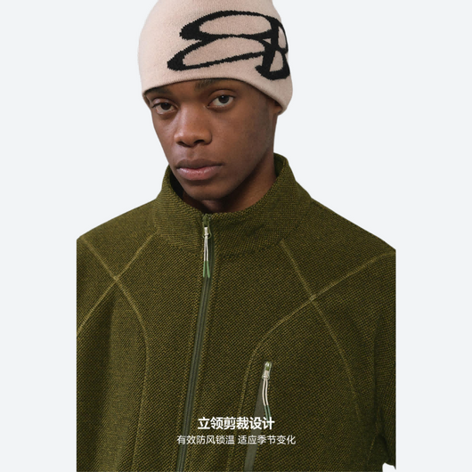 Hex Honeycomb Fleece Jacket - Unisex