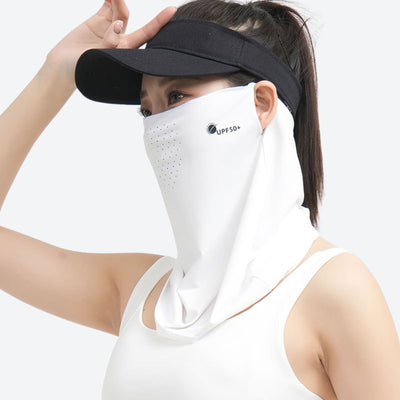 Shield Face Mask – UPF50+ Full-Spectrum｜Ice-Silk｜Breathable Mesh