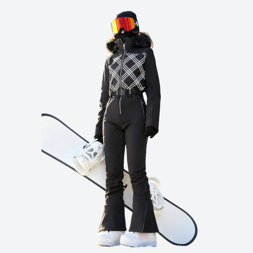 Sleek Women's 3L One-piece Snow Suit