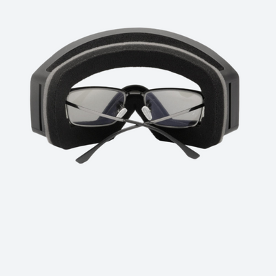 Crisp Strap Buckle Cylindrical Goggles
