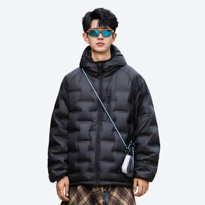 Hype Color-block Duck Down Jacket