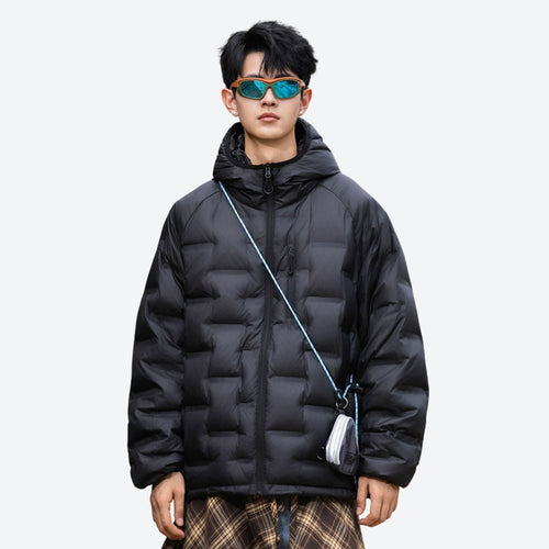 Hype Color-block Duck Down Jacket