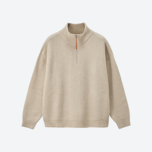 Flock BoxFleece Half-Zip Sweatshirt/Wool Sweater - Unisex