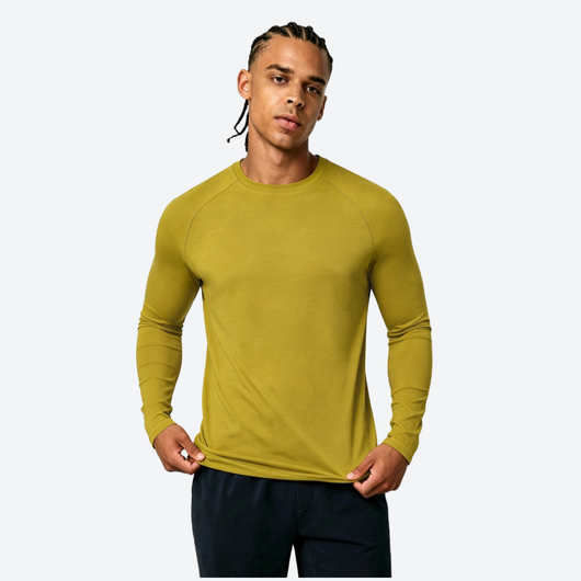 Merino Wool Quick-Dry Base Layer Top – Male