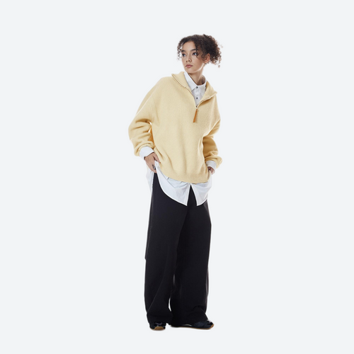 Flock BoxFleece Half-Zip Sweatshirt/Wool Sweater - Unisex