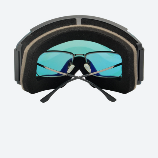 Crisp Strap Buckle Cylindrical Goggles