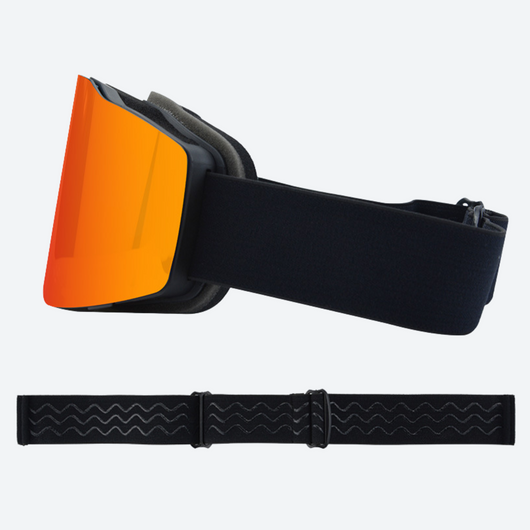 Aurora White Cylindrical Goggles