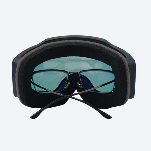 Aurora White Cylindrical Goggles