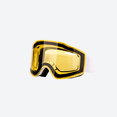 Aurora White Cylindrical Goggles