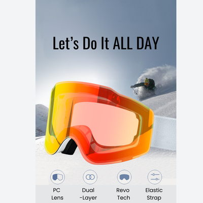 Aurora Photochromic Mag-Tech Cylindrical Goggles