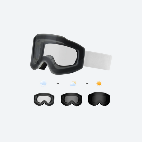 Aurora Photochromic Mag-Tech Cylindrical Goggles