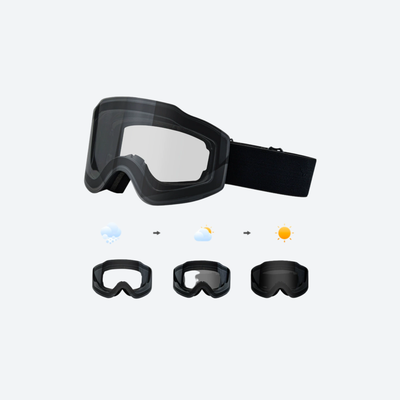 Aurora Photochromic Mag-Tech Cylindrical Goggles