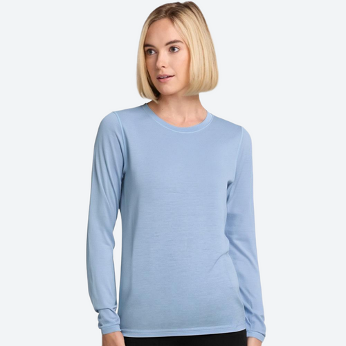 Vell Women's 100% Merino Wool Base Layer Top