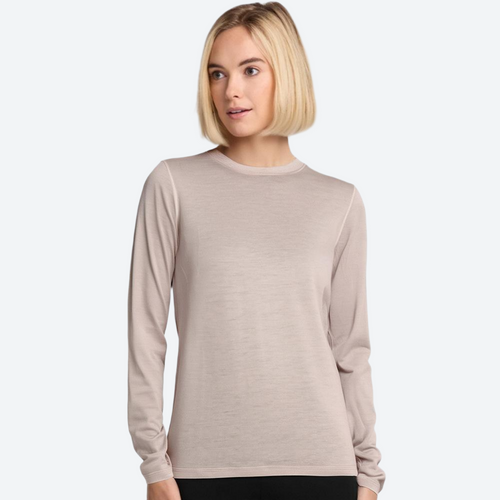 Vell Women's 100% Merino Wool Base Layer Top