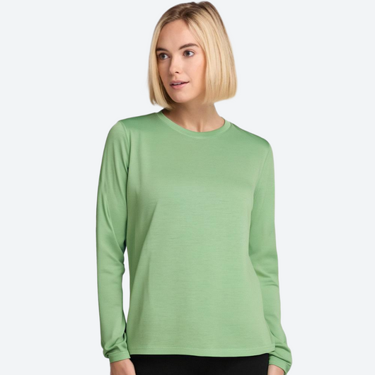 Vell Women's 100% Merino Wool Base Layer Top