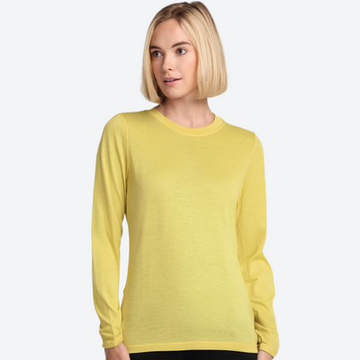 Vell Women's 100% Merino Wool Base Layer Top