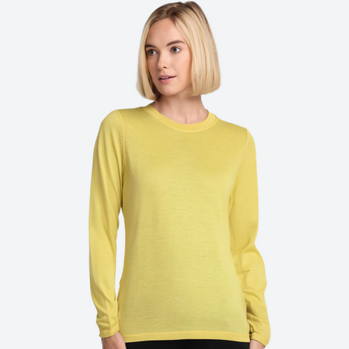Vell Women's 100% Merino Wool Base Layer Top