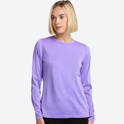 Vell Women's 100% Merino Wool Base Layer Top