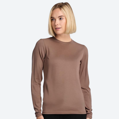 Vell Women's 100% Merino Wool Base Layer Top