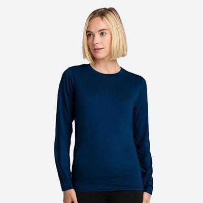 Vell Women's 100% Merino Wool Base Layer Top