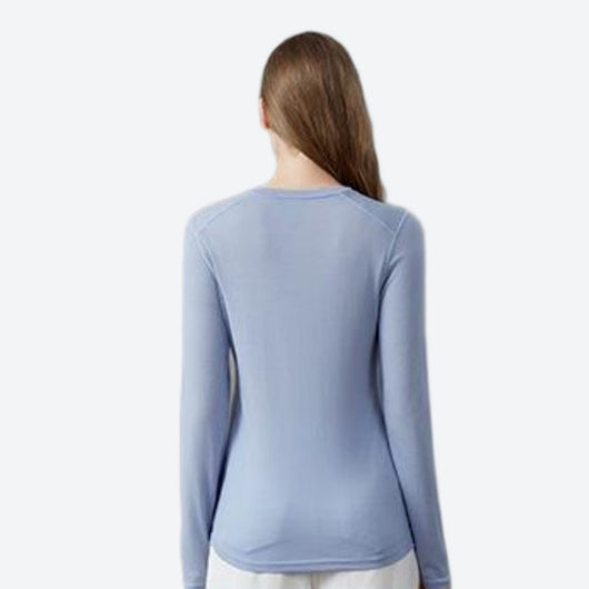 Vell Women's 100% Merino Wool Base Layer Top
