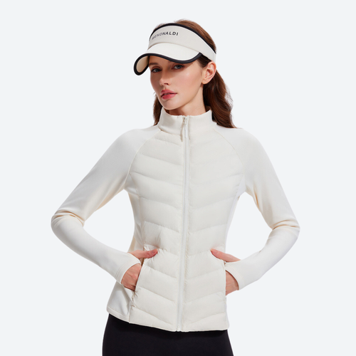 Vertinex Women's Lightweight Goose-Filled Down Jacket