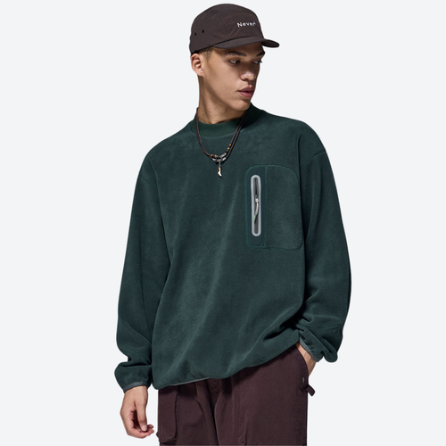 Voyaglow Men's Crewneck Sweatshirt Fleece
