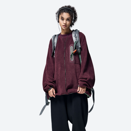 Voyaglow Men's Crewneck Sweatshirt Fleece