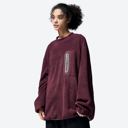 Voyaglow Women's Crewneck Sweatshirt Fleece