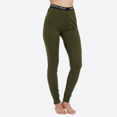 Vell Women's 100% Merino Wool Base Layer Bottom