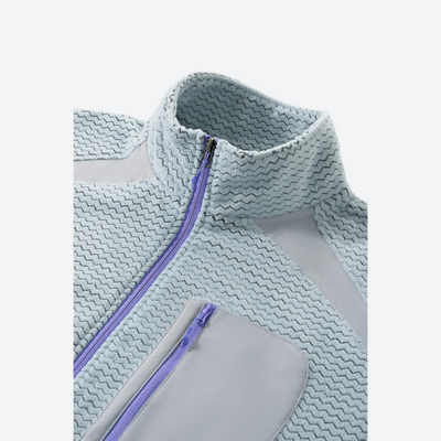 Hex Honeycomb Fleece Jacket - Unisex