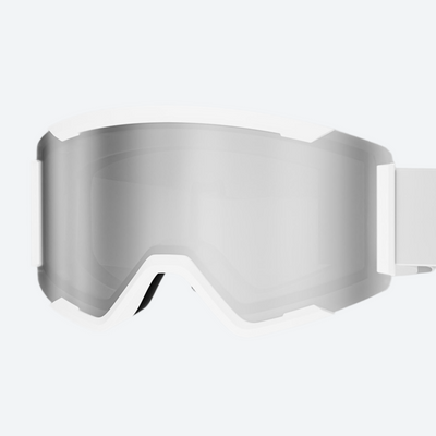 Aurora White Cylindrical Goggles