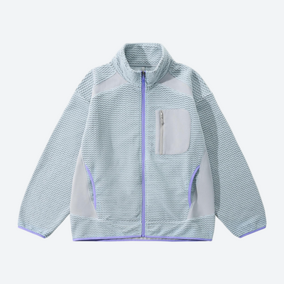 Hex Honeycomb Fleece Jacket - Unisex