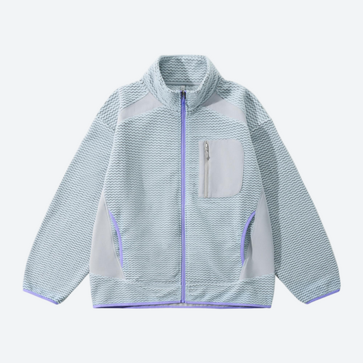 Hex Honeycomb Fleece Jacket - Unisex