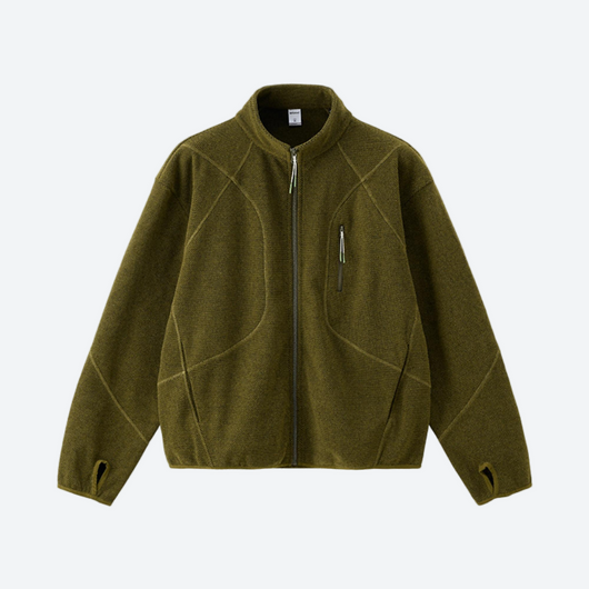 Hex Honeycomb Fleece Jacket - Unisex