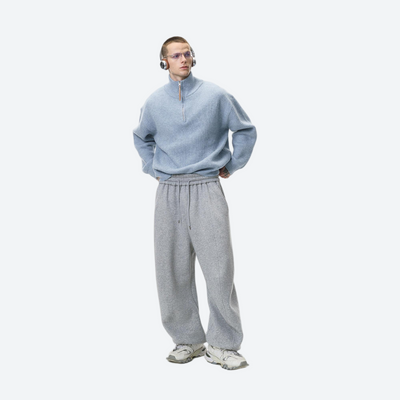 Flock BoxFleece Half-Zip Sweatshirt/Wool Sweater - Unisex