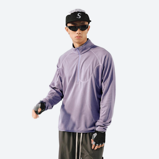Flock BoxFleece Half-Zip Sweatshirt/Wool Sweater - Unisex