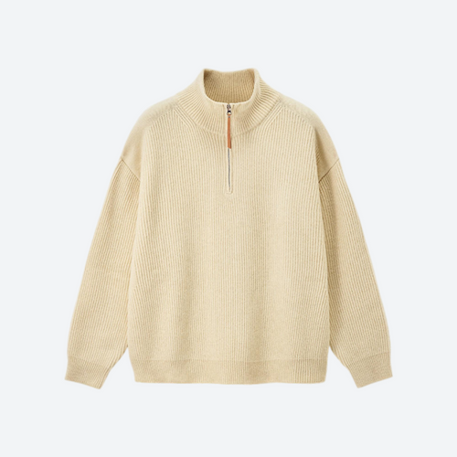 Flock BoxFleece Half-Zip Sweatshirt/Wool Sweater - Unisex